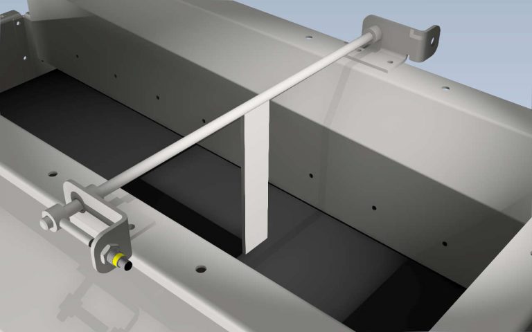 Dosierband mit Leerlaufkontrolle mit IFM Induktiver Sensor