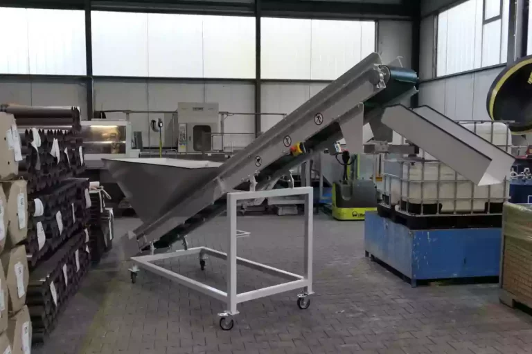 Dosierförderband zur Beschickung