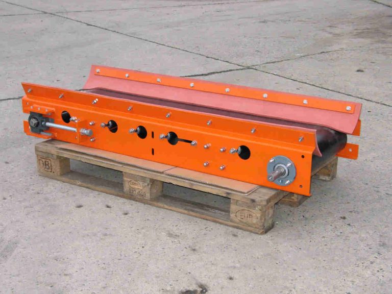 Querförderband mit Hydraulikmotor